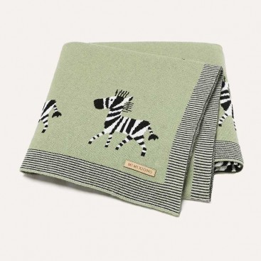 Плед для животных Home Creative - Green Zebra, 80х100 см