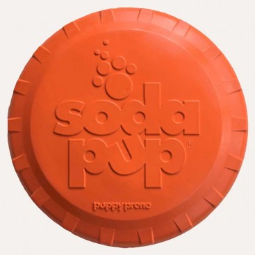 Фрисби для собак SodaPup - Bottle Top Flyer L, orange