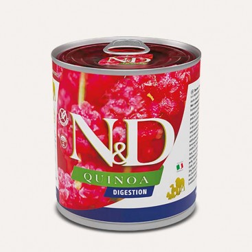 Влажный корм для собак с нарушениями пищеварения - N&D Quinoa DIGESTION,LAMB&FENNEL ADULT MINI,140г