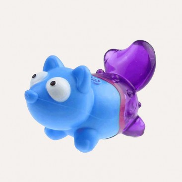 Іграшка для цуценят Лисиця  з пищалкою  GiGwi - Suppa Puppa Fox Blue 9 см