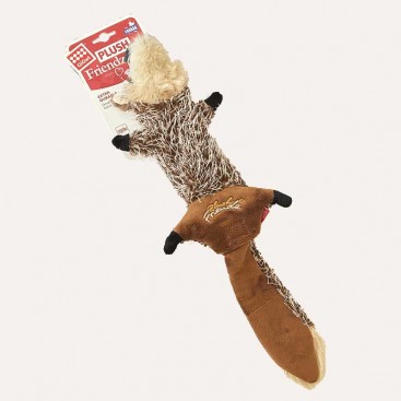 Іграшка для собак Вовк з двома змінними пищалками GiGwi - Plush Friendz Wolf 37 см