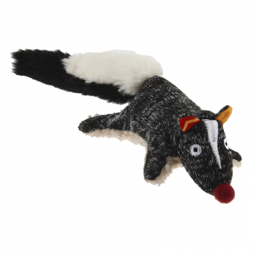 Іграшка для собак Скунс з пищалкою GiGwi Plush,  9 см