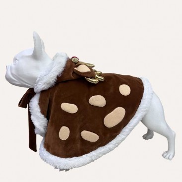 Новорічна накидка для собак - Xmas Deer 35-40 см