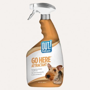 Спрей для приучения собак к туалету OUT - GO HERE Attractant Training Spray, 945 мл