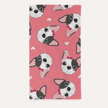 Рушник для собак PetBath - Sweet Bulldogs, 45х66 см Рушник для собак PetBath - Sweet Bulldogs, 45х66 см