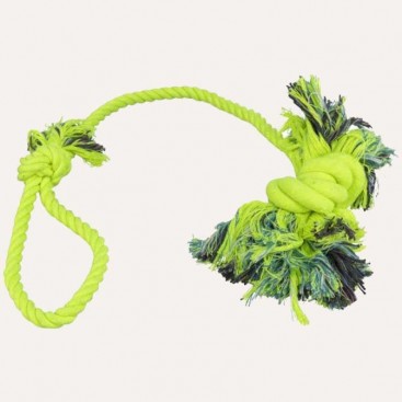 Канат плетеный с узлом Trixie - green, 70 см