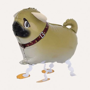 Повітряна кулька 3D на день народження песика Fiesta - 3D Pug