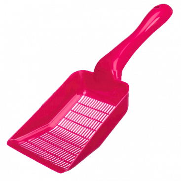Лопатка для прибирання у котячих лотках і туалетах - Trixie pink