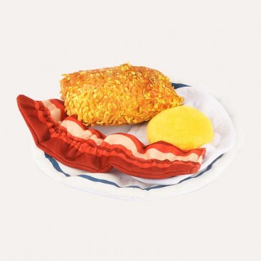 Мягкая игрушка для собак PetPlay - Breakfast Plate
