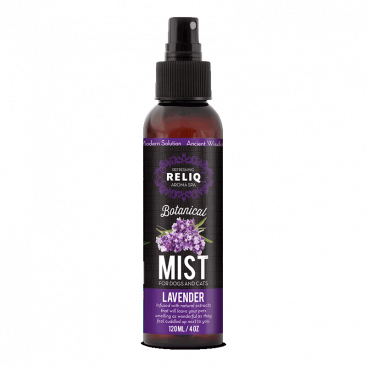Парфюм для собак и котов с ароматом лаванды ReliQ - Botanical Mist Lavender 120 мл
