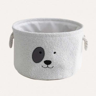 Корзина для хранения игрушек круглая PetsIn - Doggy Milk