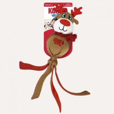 Різдвяна іграшка для собак Kong - Holiday Wubba Reindeer