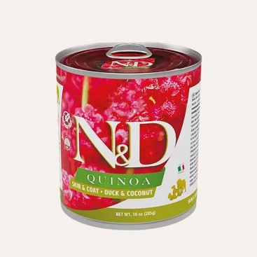 Вологий корм для собак качка, кіноа, кокос Farmina - Skin&Coat ADULT ALL BREEDS, 285 г