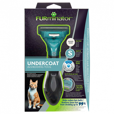 Інструмент для вичісування невеликих котів з короткою шерстю FURminator - Undercoat DeShedding Tool