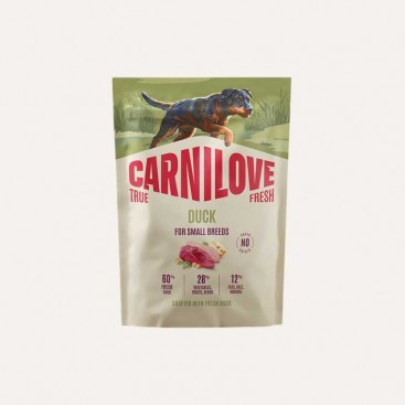 Сухий корм для собак малих порід з качкою Carnilove True Fresh - Duck Small Breed 1,5 кг