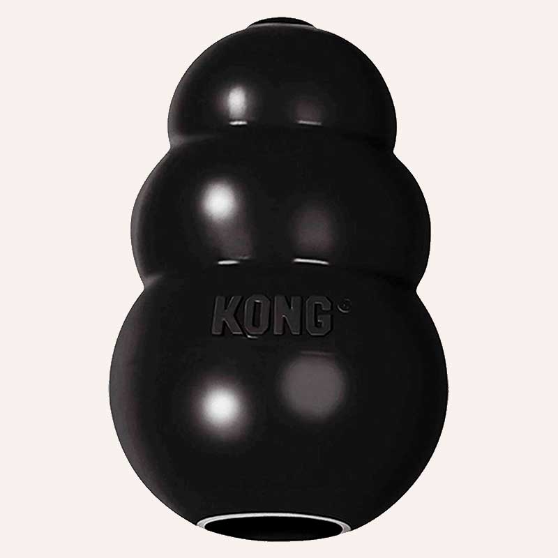 Супер міцна іграшка для ласощів KONG - Extreme, XXL чорна