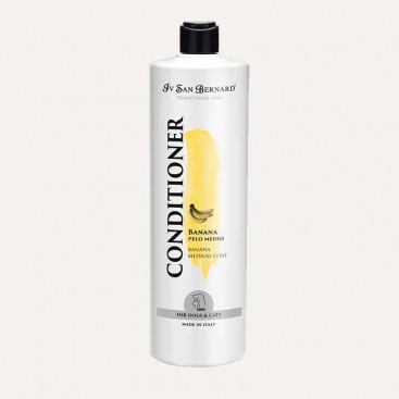 Кондиционер для собак и котов со средней шерстью Iv San Bernard - Banana Medium Coat 500 мл