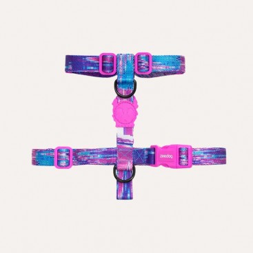Шлея для собак Zee.Dog - Glitch Error #502 H-Harness, S