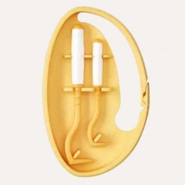 Инструмент для удаления клещей O`Tom - Tick Twister, 2 шт. желтый