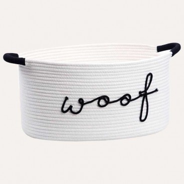 Корзина для хранения игрушек PetsIn - Woof White