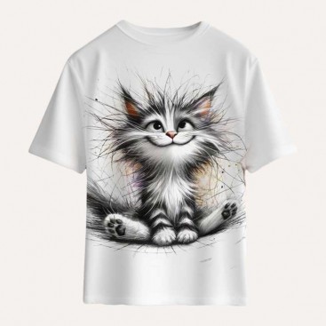 Футболка женская InLove - WoW Cat, M