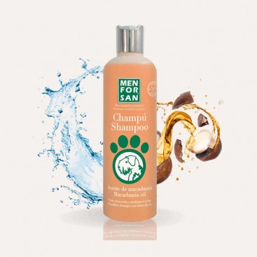 Шампунь для собак с маслом макадамии Menforsan - Macadamia Oil, 50 мл
