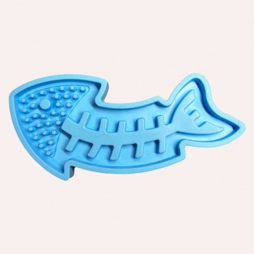 Міні килимок для злизування ласощів 4PawsLife - Fish