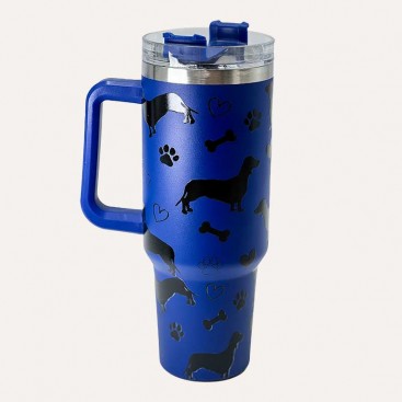 Термо кружка из нержавеющей стали Cool Life - Blue, 1200 мл
