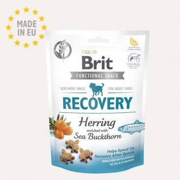 Ласощі для собак з оселедцем Brit Care - Functional Snack Recovery Herring 150 г