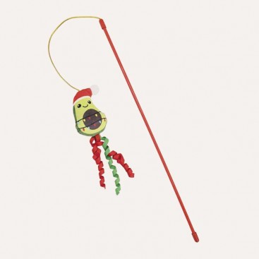 Іграшка для котів Nobby - Xmas Авокадо Різдвяна з котячою м’ятою 78см