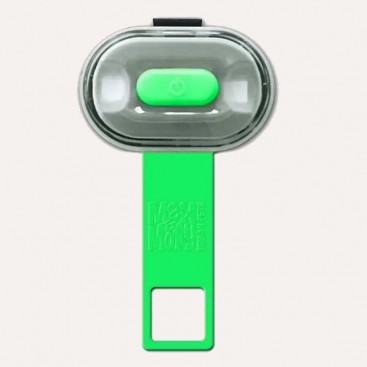 Світлодіодний ліхтарик для нашийників та шлей Max&Molly - Matrix Ultra LED - Safety Light Green