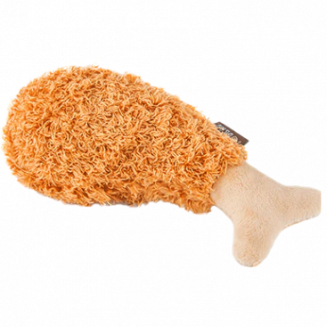 М'яка іграшка куряча ніжка Pet Play - Fluffy's Fried Chicken Mini