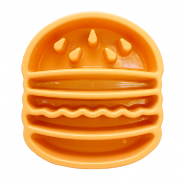 Миска для повільного годування ZippyPaws - Happy Bowl Hamburger