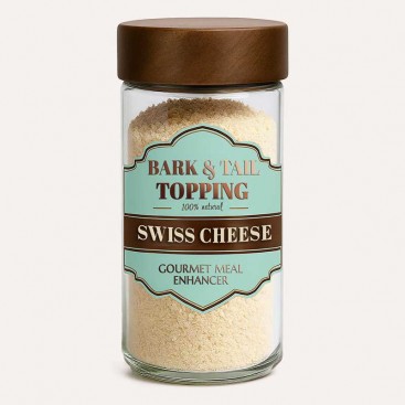 Топінг для кормів зі швейцарського сиру Bark&Tail - Swiss Cheese, 35 г