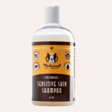 Шампунь для чувствительной кожи Natural Dog - Sensitive Skin Oatmeal Shampoo, 360 мл