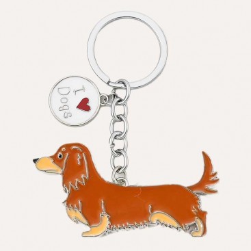 Брелок з таксою Woody - Browne Dachshund