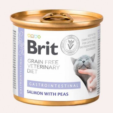 Вологий корм для котів при захворюваннях ШКТ Brit VetDiets - Gastrointestinal, 200 г