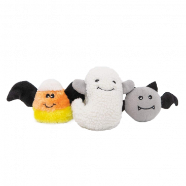 Набор из трех игрушек Zippy Paws - Halloween Miniz 3-Pack - Flying Frights
