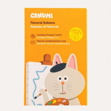 Вологий корм для котів з натурального лосося Canumi - Cat Salmon al Natural