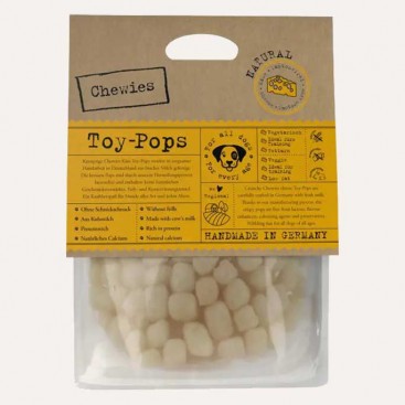 Сирні кульки для собак хрусткі сушені Chewies Toy-Pops Käse Natural 30 г