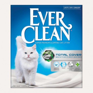 Наповнювач для котячих туалетів Ever Clean - Total Cover 6 л