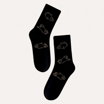 Шкарпетки жіночі з котиками Fansphere Goods - Three Cats, 36-39