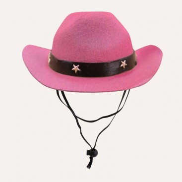 Шляпа для домашних животных Pet Western - Pink, M
