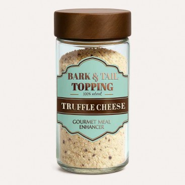 Топінг для кормів зі швейцарського сиру з чорним трюфелем Bark&Tail - Truffle Cheese, 35 г