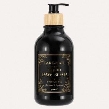 Рідке щоденне мило для лап з ароматом жасмину та бамбука Bark&Tail - Everyday liquid paw soap,300 мл Рідке щоденне мило для лап з ароматом жасмину та бамбука Bark&Tail - Everyday liquid paw soap,300 мл