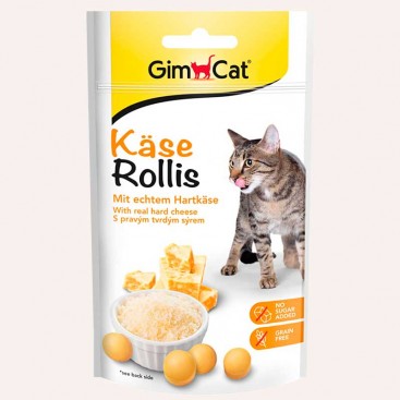 Вітамінні ласощі для котів з італійським сиром GimCat - Cheezies, 40 г