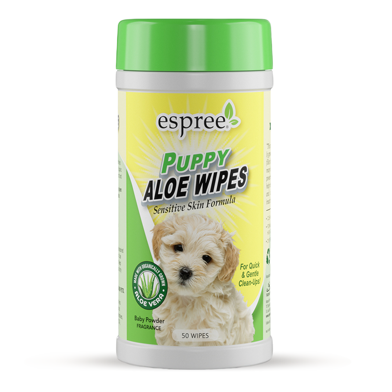 Влажные салфетки  для щенков Espree - Puppy Pet Care