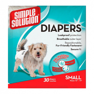 Підгузки для собак невеликих порід Simple Solution - Diapers Small