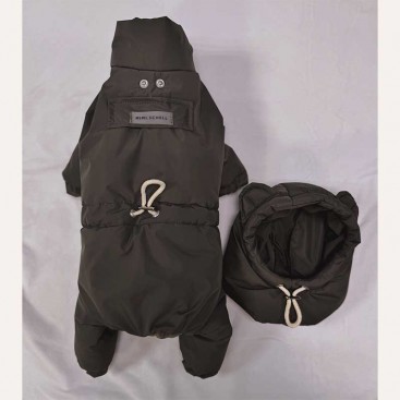 Комплект комбинезон и шлем Puhla Mimi.schell - Mocha, S(ДС: 23-25; ОГ: 22-30 Рукав 6\8)