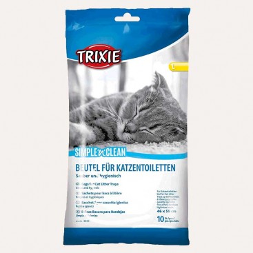 Змінні пакети для котячого лотка Tixie - Simple & Clean 59x46см 10 шт